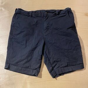 Aeropostale Black Flat Front Shorts 32 (NI)